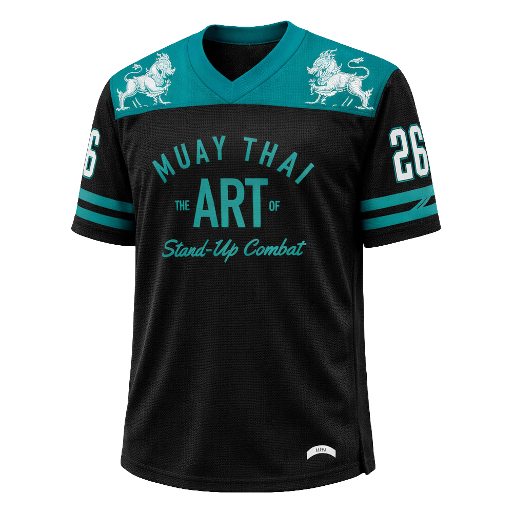 ALPHA SINGHA 001 MESH JERSEY - BLACK - PRESALE ALLOW UP TO 5 WEEKS