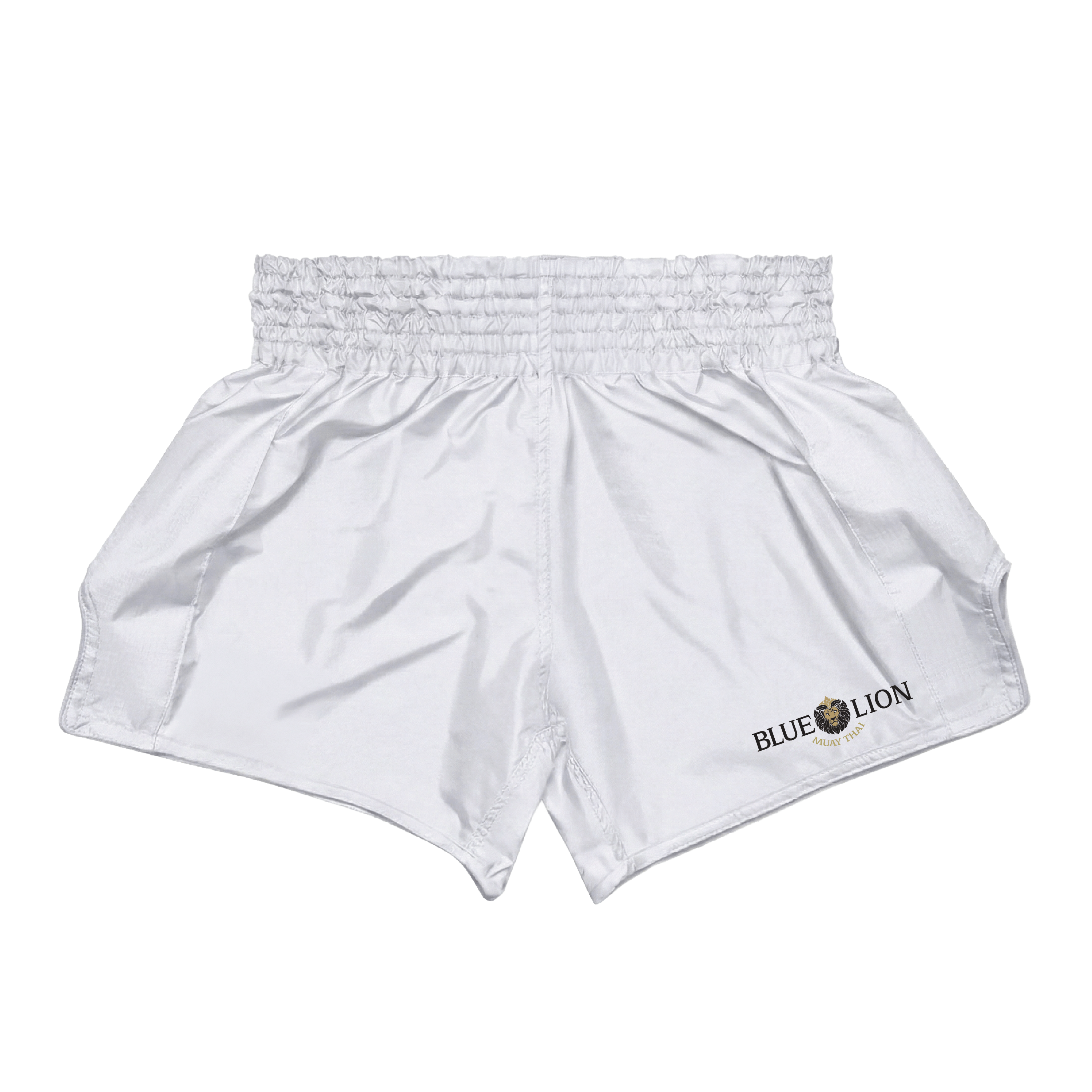 BLUE LION Muay Thai Shorts - White