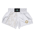 BLUE LION Muay Thai Shorts - White