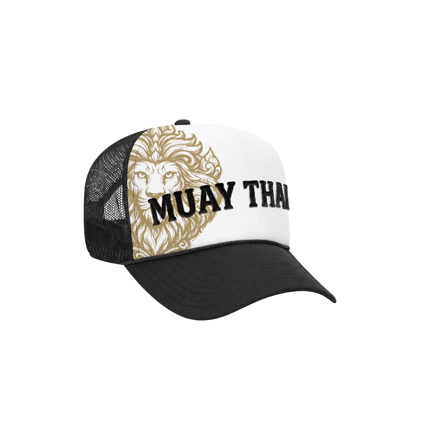BLUE LION MUAY LION FOAM TRUCKER - GOLD