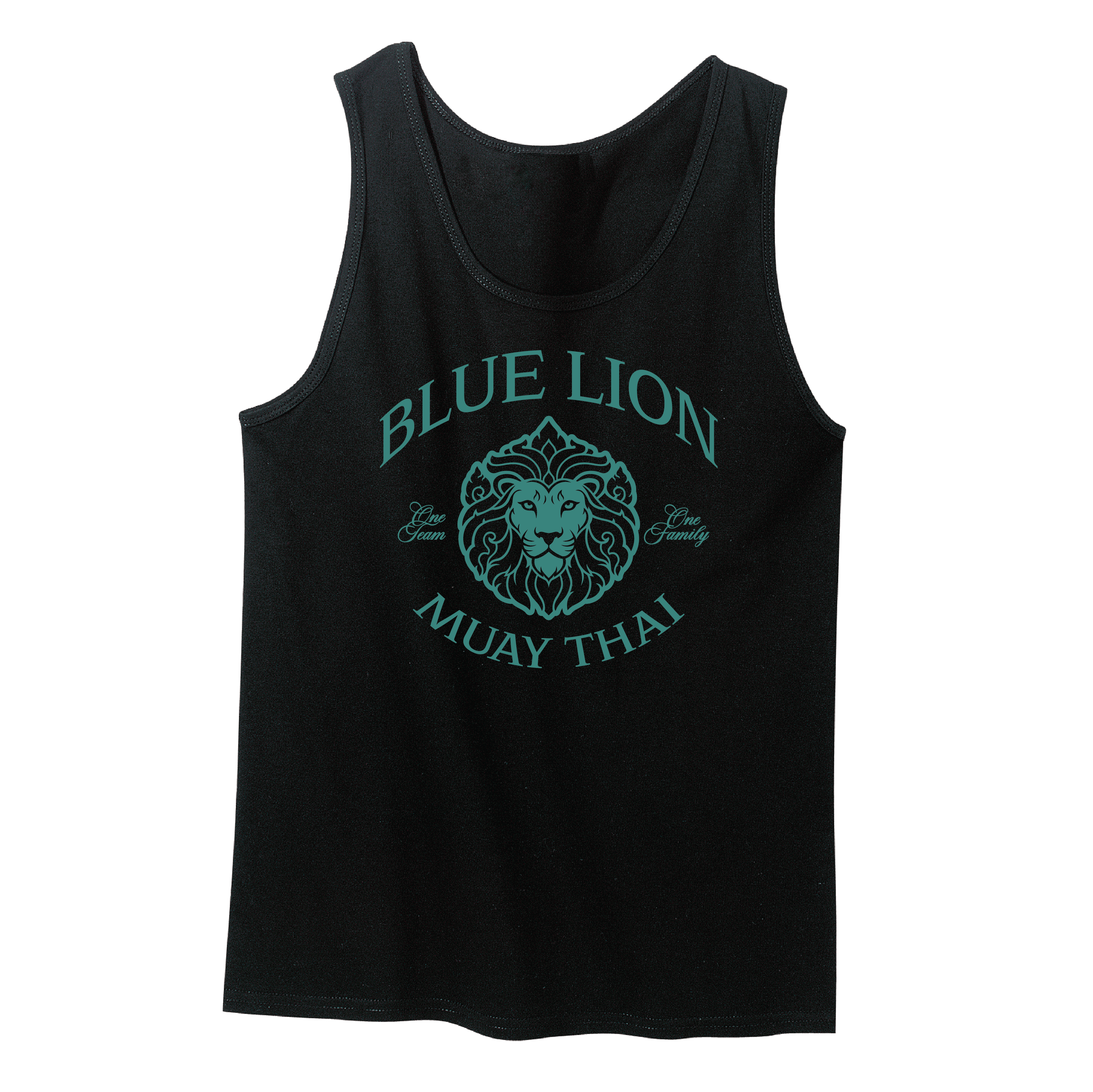 BLUE LION GYM TANK - TEAL