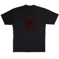 BLUE LION GYM TEE - MAROON