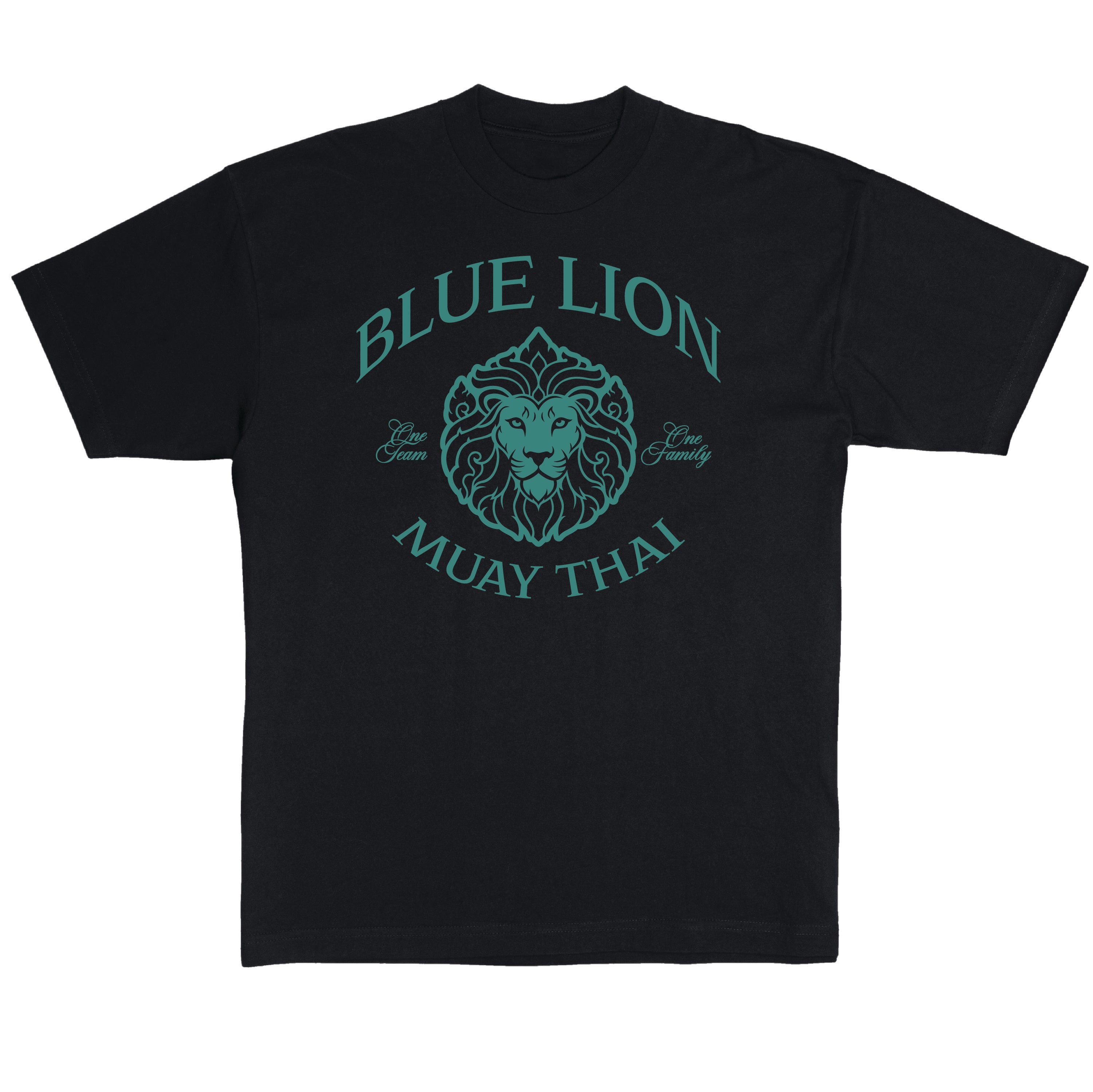 BLUE LION GYM TEE - TEAL