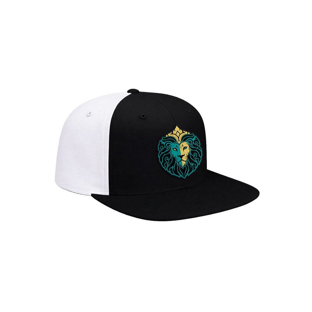 BLUE LION MUAY LOGO SNAPBACK - BLACK