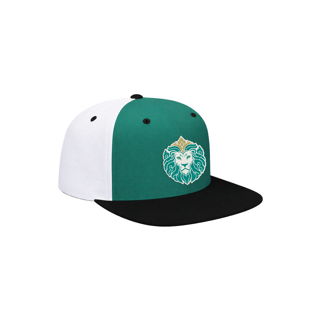 BLUE LION MUAY LOGO SNAPBACK - TEAL