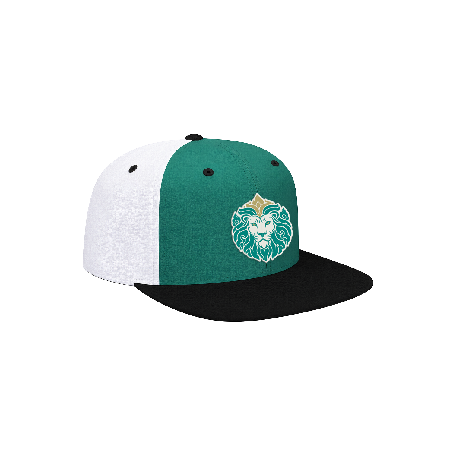 BLUE LION MUAY LOGO SNAPBACK - TEAL
